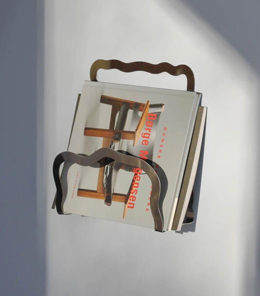 Wave Magazine Holder, multiple colours - 2. QUALITY