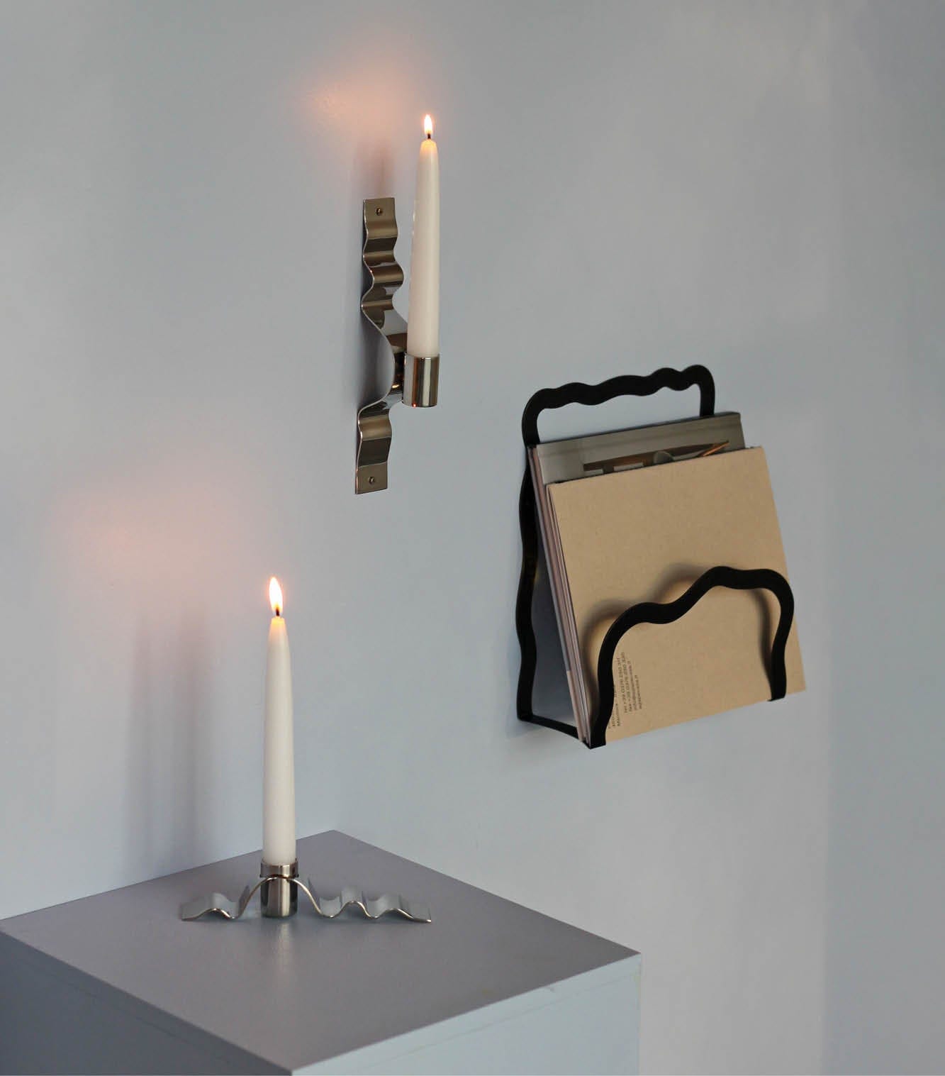 Wave Magazine Holder, multiple colours - 2. QUALITY
