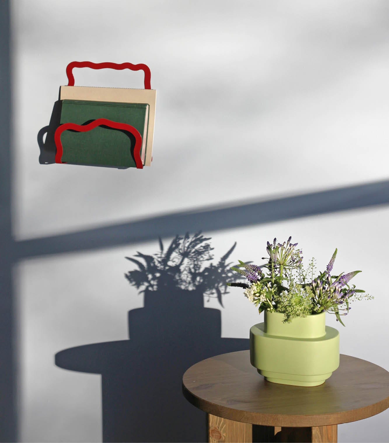 Wave Magazine Holder, multiple colours - 2. QUALITY