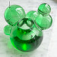 Bubble Lysestage i Grøn - Krystalglas | Stences