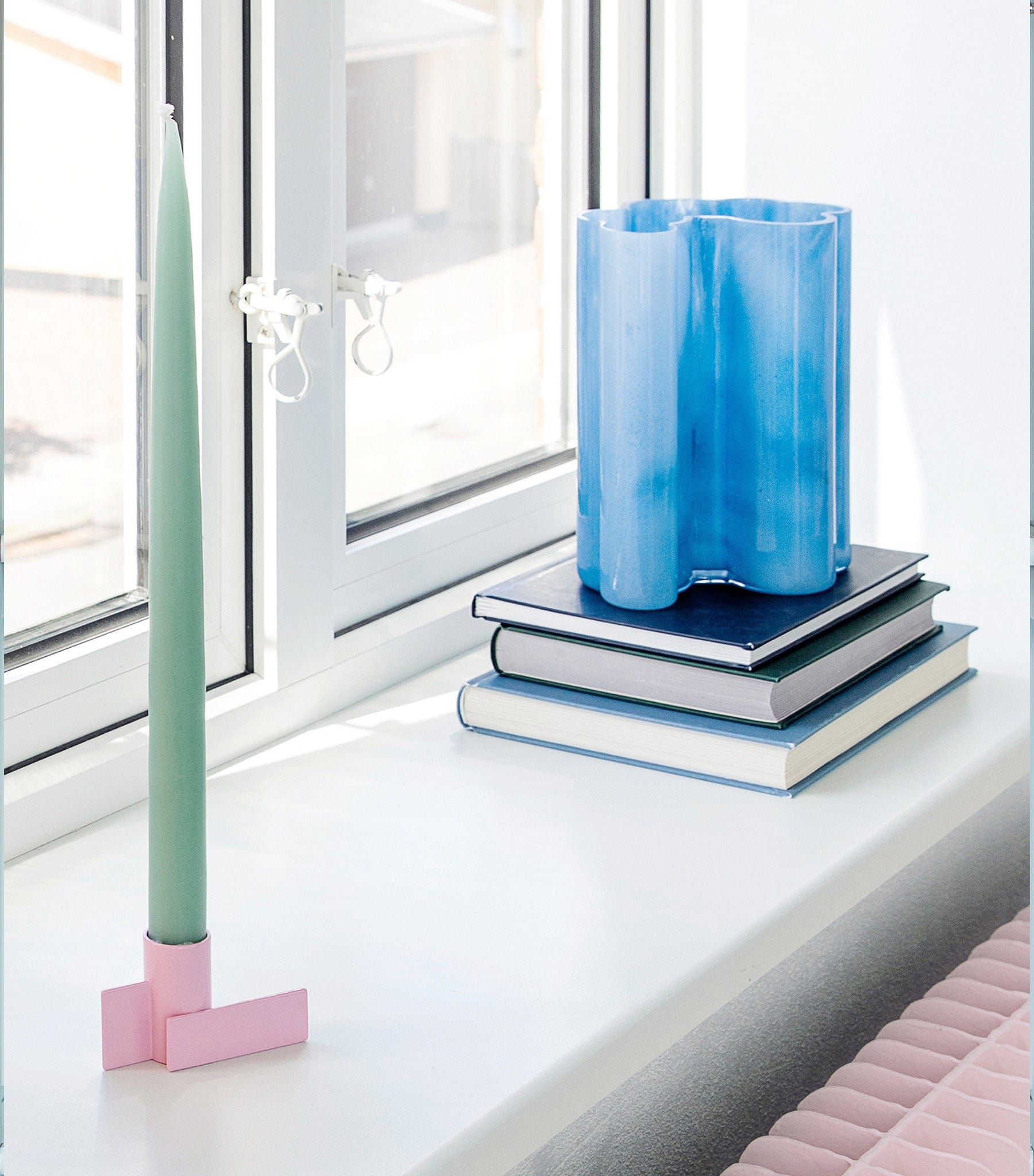 Icon Candlestick 01, Lyserød - Stences 410201