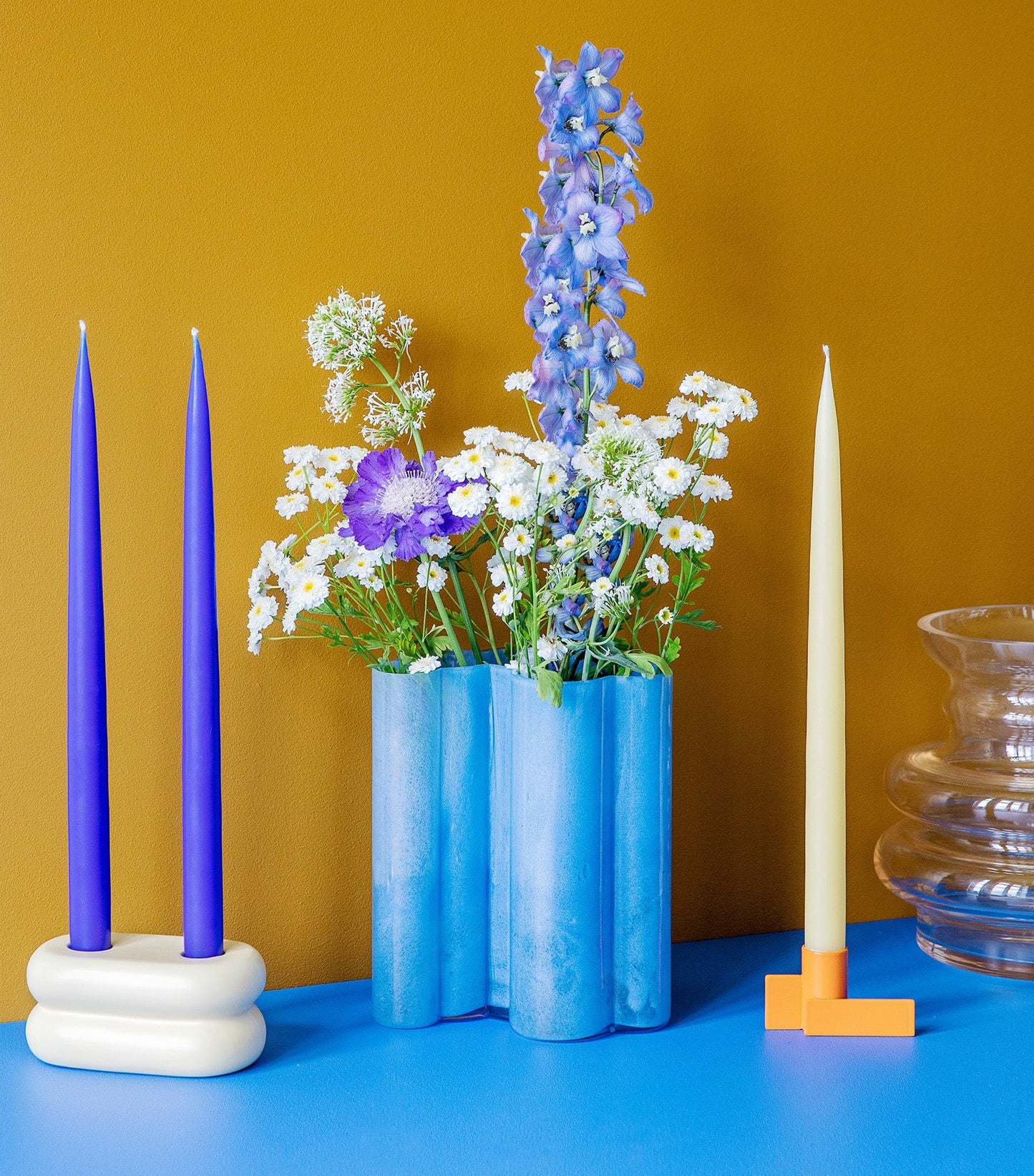 Icon Candlestick 01, Orange - Stences 410210