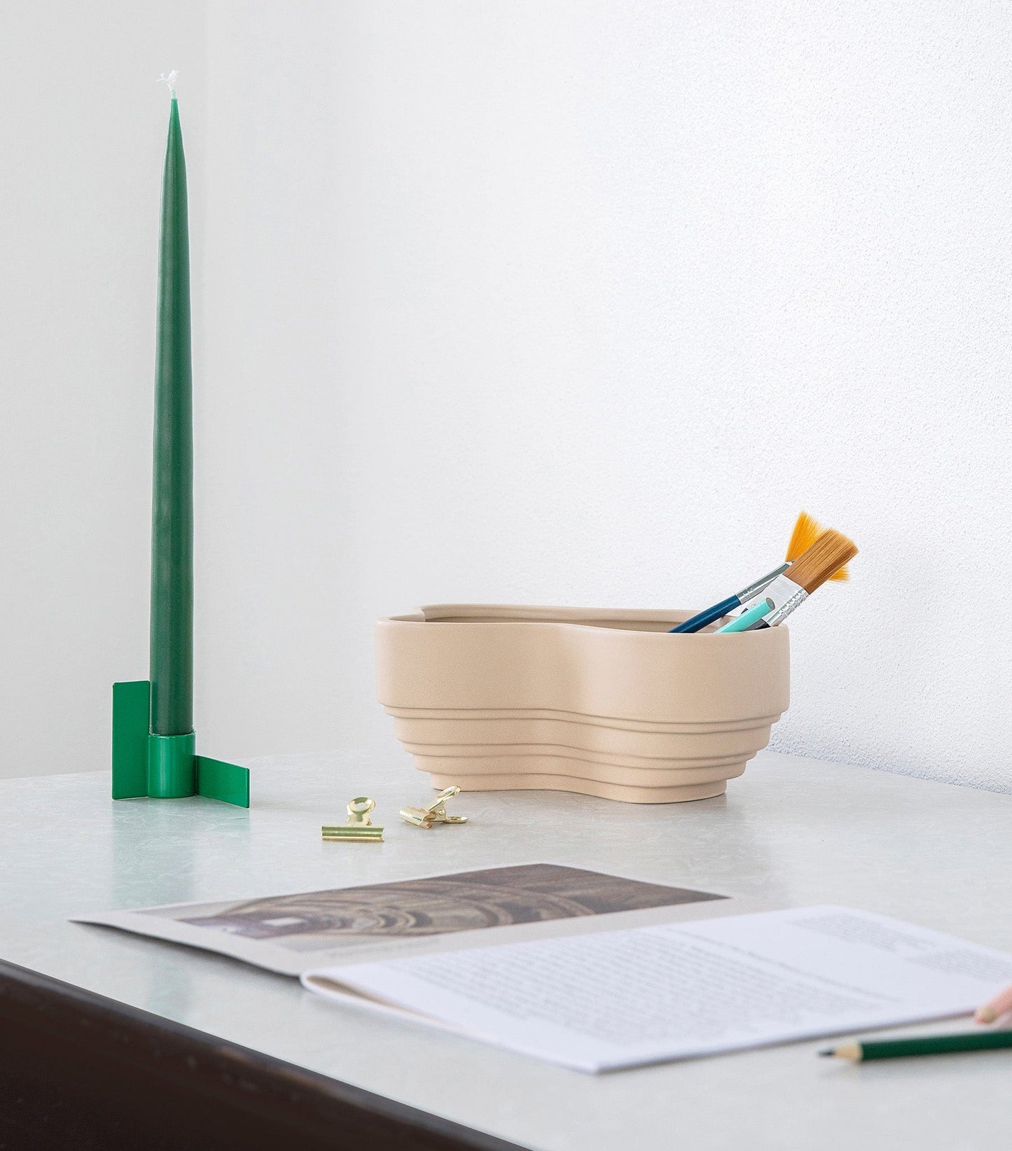 Icon Candlestick 02, Grøn - Stences 410208