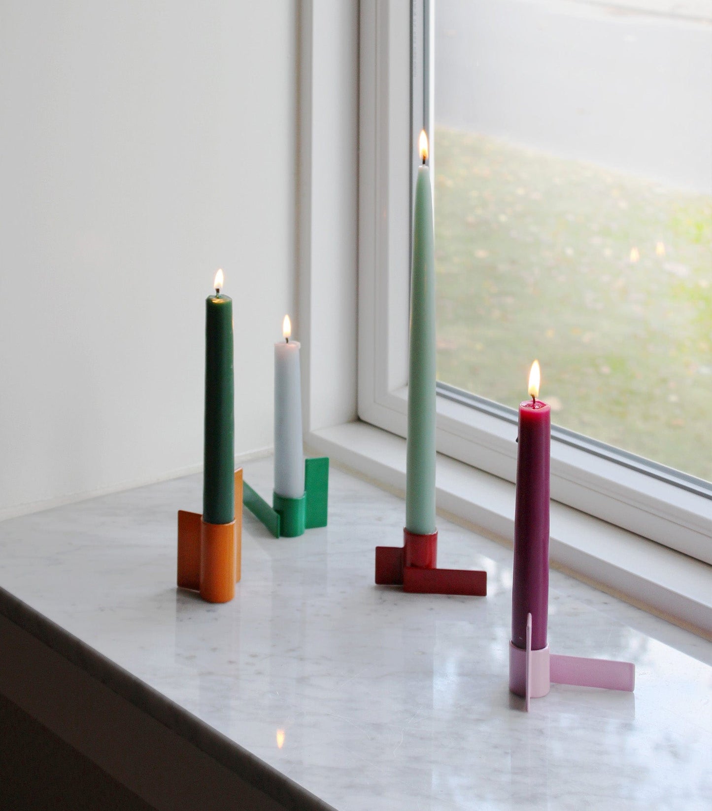 Icon Candlestick 02, Grøn - Stences 410208