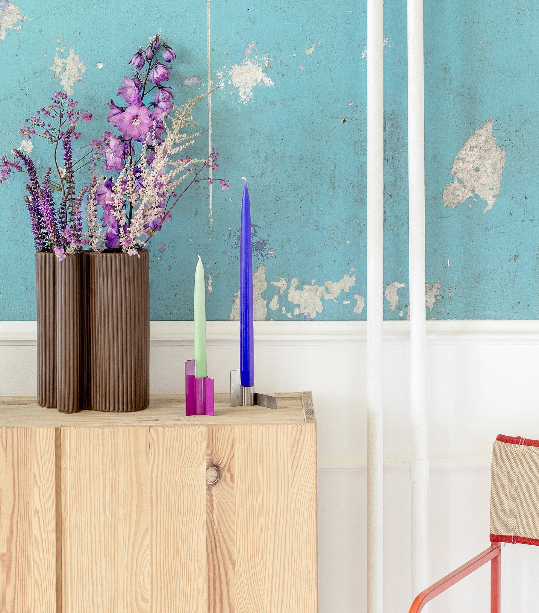 Icon Candlestick 03, Lilla - Stences 410206