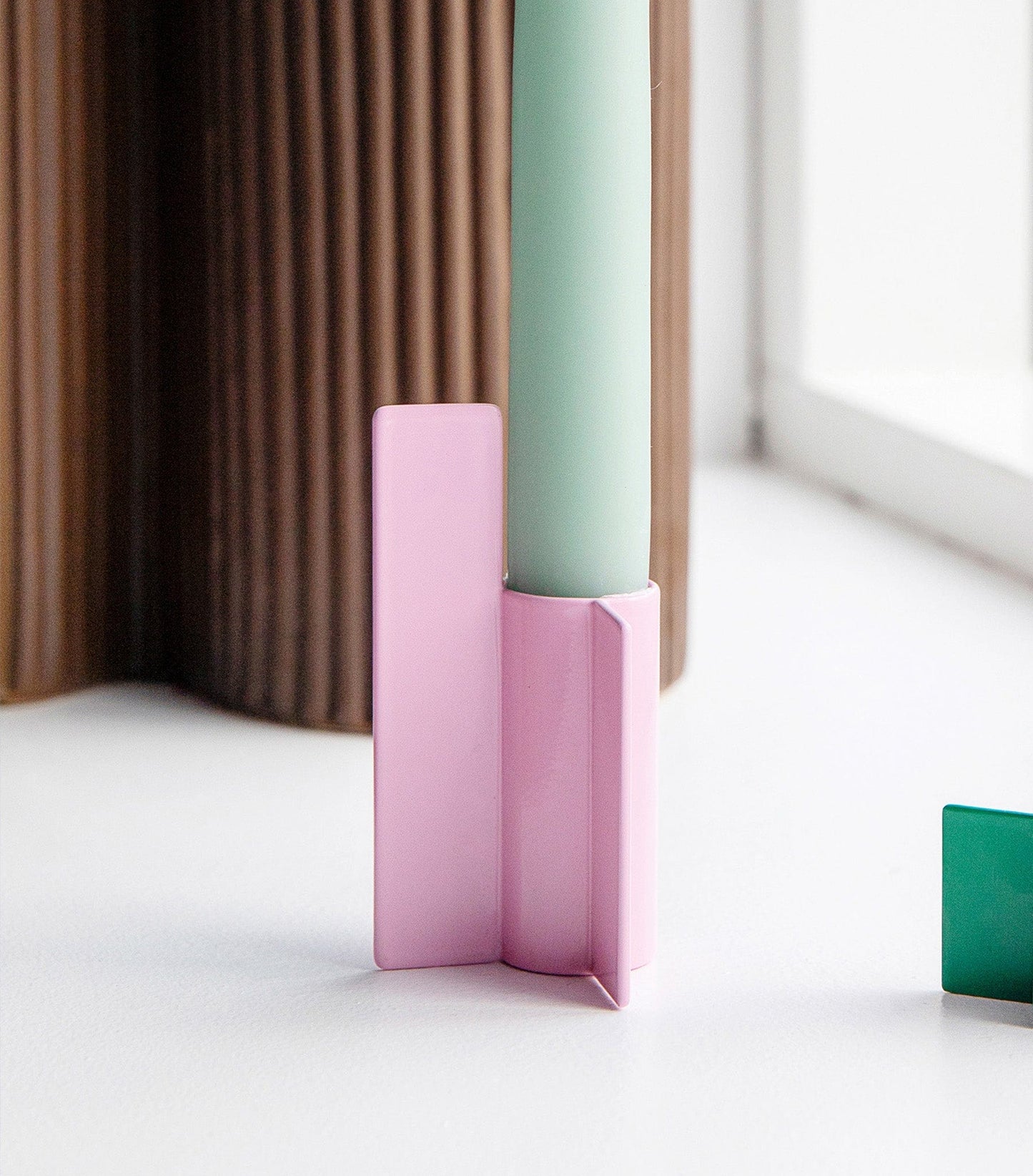 Icon Candlestick 03, Lyserød - Stences 410203