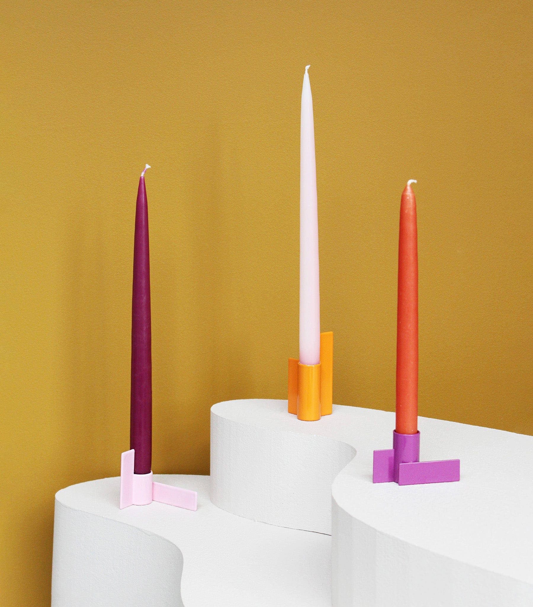 Icon Candlestick 03, Orange - Stences 410212