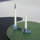 Icon Candlestick 02, Lyseblå - Stences 410602