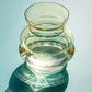 Curve vase, Gul, Mundblæst glas - Stences 300211