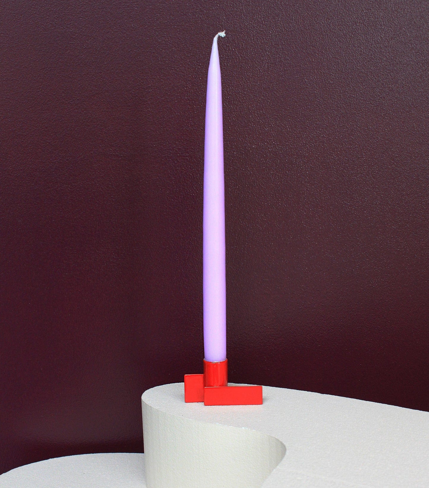 Icon Candlestick 01, Rød - Stences 410213
