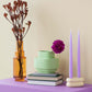 Layer vase 01, Ravfarvet, mundblæst glas - Stences 100101