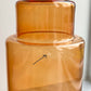 2. sortering - Layer vase 01, Ravfarvet, mundblæst glas - Stences