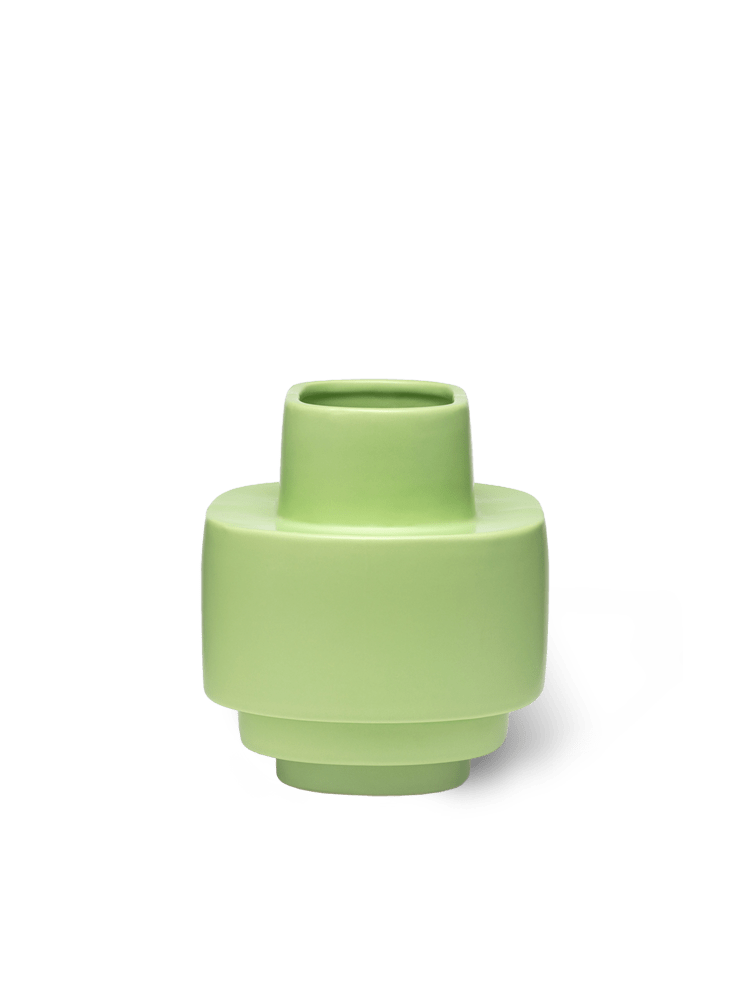 Layer vase 02, Grøn, Keramik - Stences 100110