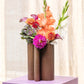 Wrap vase, Brun, Keramik - Stences 100102