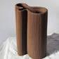 2. sortering - Wrap vase, Brun, Keramik - Stences